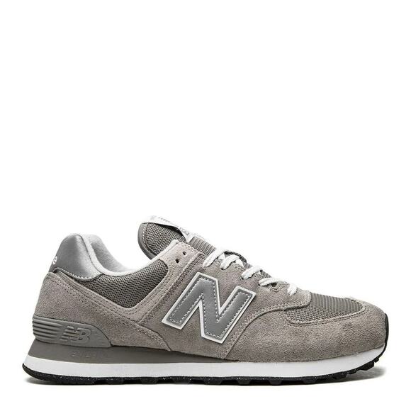 New Balance Women's Gray White 574 Core Lace Up Fashion Sneakers Size 6 - Picture 2 of 9